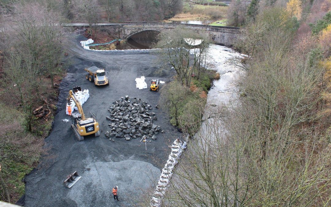 Howden Weir Rock Ramp Update 13/12/2018