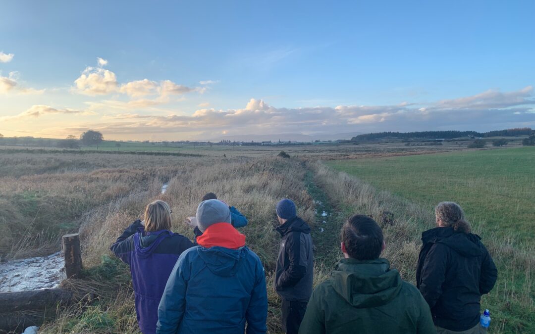 Visiting Allan Water with new Heriot-Watt PhD students