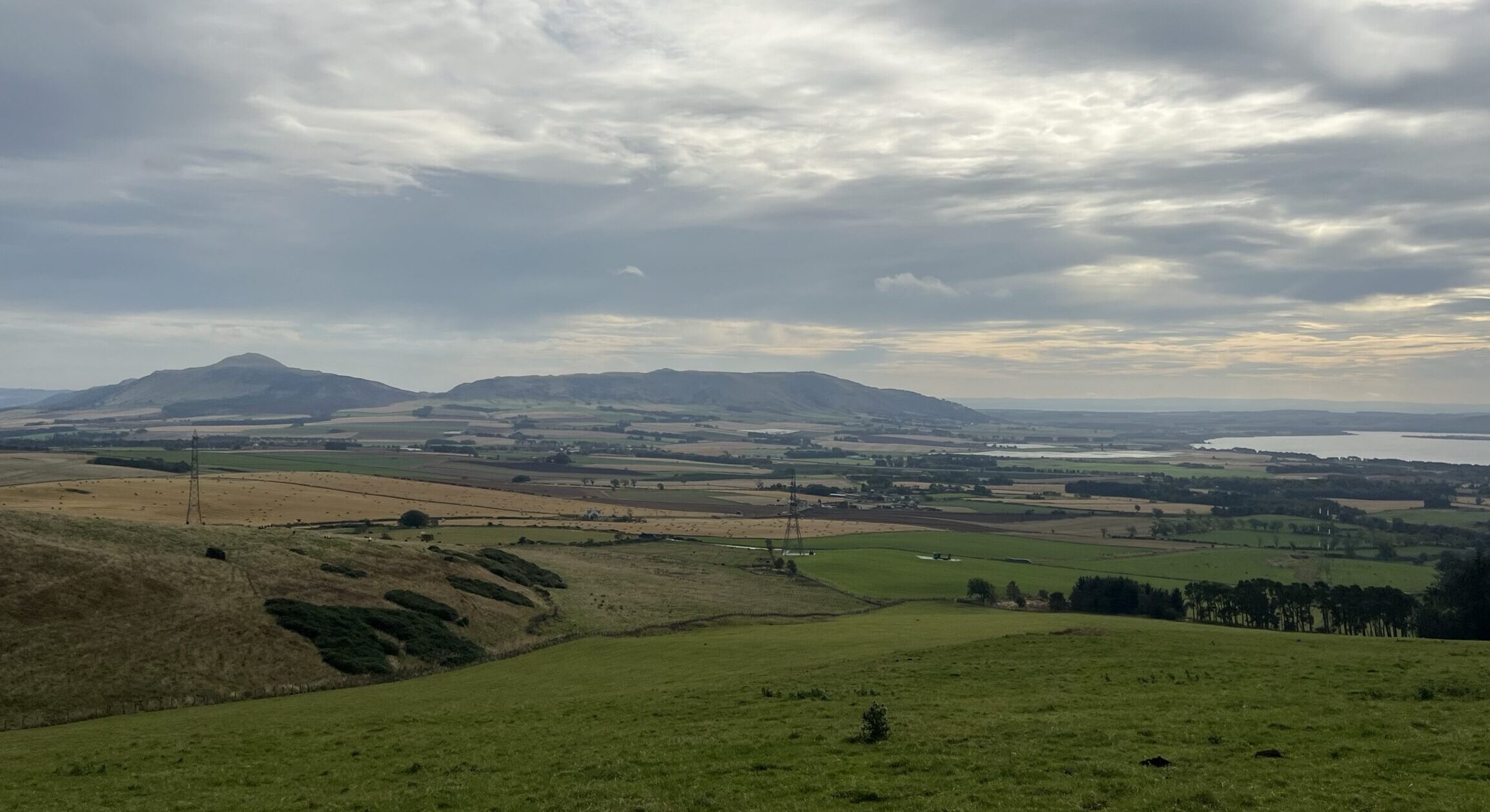 Views from Tillyrie Hill